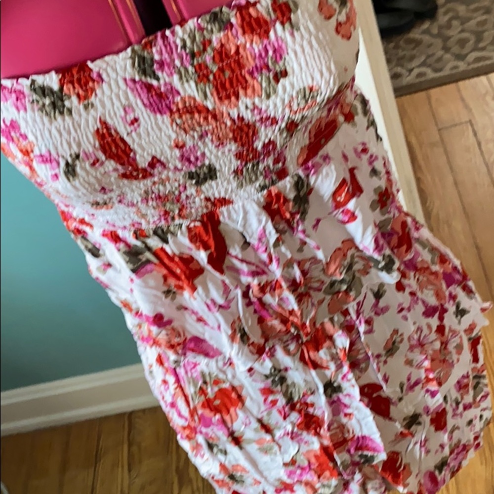 Tuscans by Venus Tube Top Ruched Dress